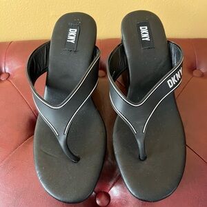 Ladies DKNY wedge sandals